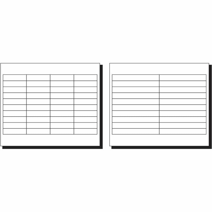 Image of Avery® Tabs Inserts For Hanging File Folders, 1/5-Cut, White, 2" Wide, 100/Pack