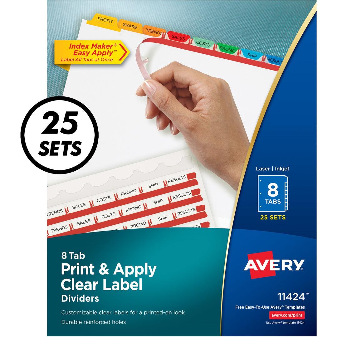 Image of Avery® 11424 Index Maker Index Divider