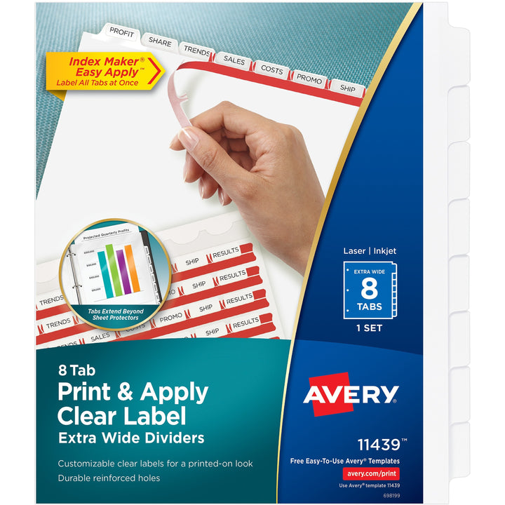 Image of Avery® 11439 Index Maker Index Divider