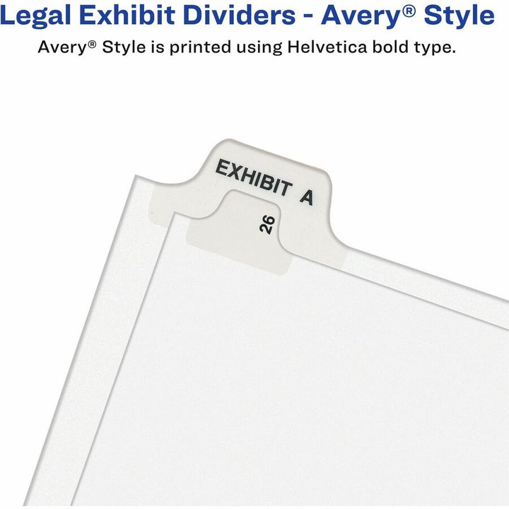 Image of Avery® 12390 Individual Bottom Tab Legal Dividers