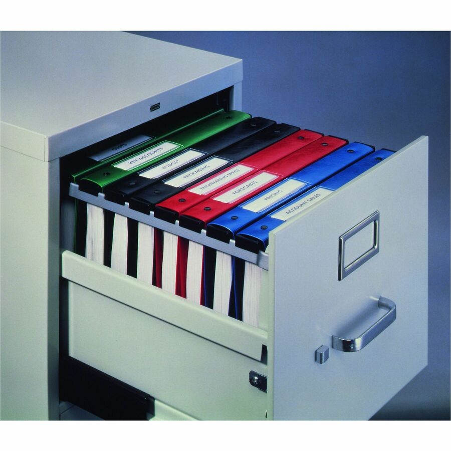Image of Avery® Hanging Storage Flexible Non-View Binder With Round Rings, 3 Rings, 1" Capacity, 11 X 8.5, Black