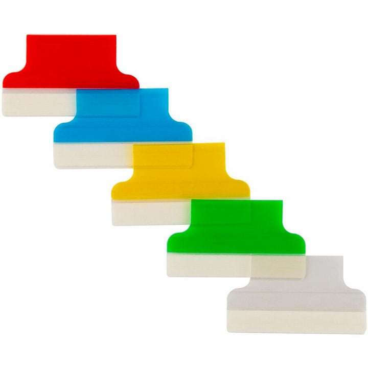 Image of Avery® Insertable Index Tabs with Printable Inserts, 1/5-Cut, Assorted Colors, 1" Wide, 25/Pack
