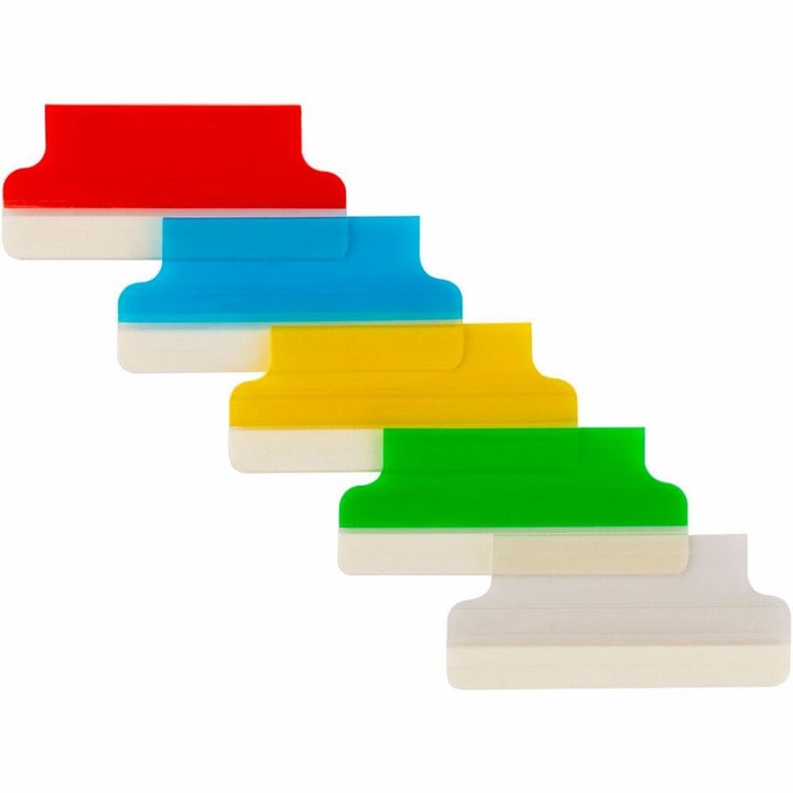 Image of Avery® Insertable Index Tabs with Printable Inserts, 1/5-Cut, Assorted Colors, 1.5" Wide, 25/Pack