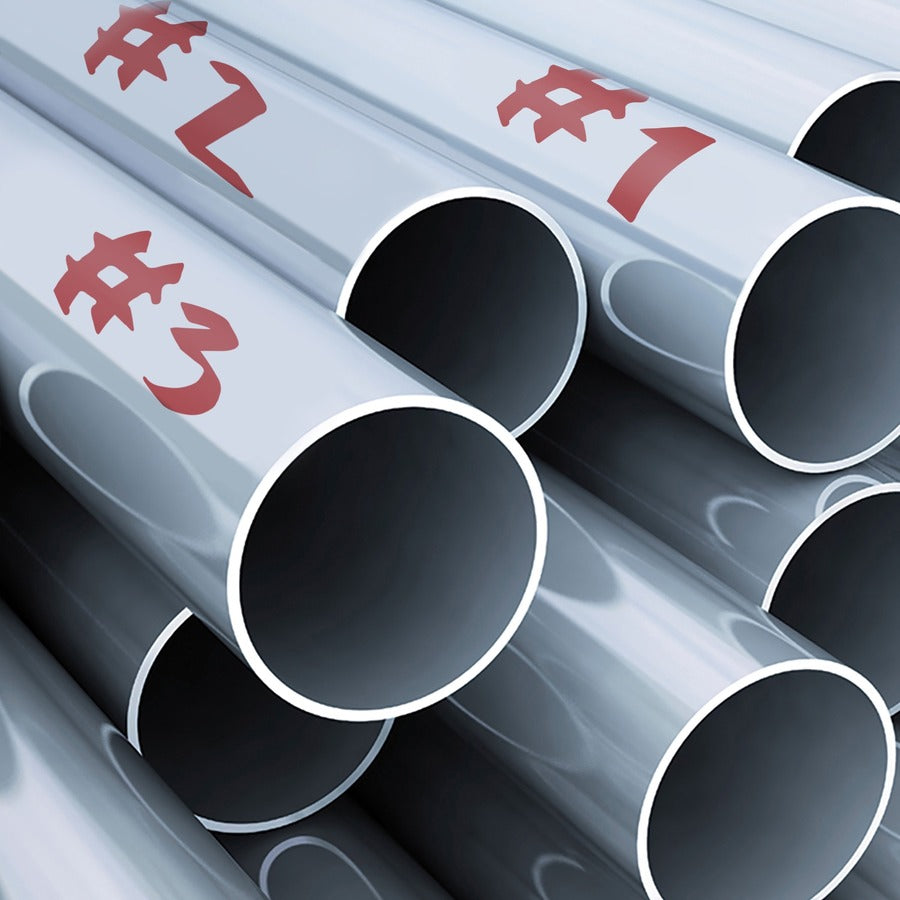 Image of Avery® Marks A Lot Extra-Large Desk-Style Permanent Marker, Extra-Broad Chisel Tip, Red (24147)