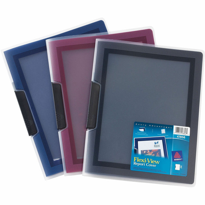 Image of Avery® Swing Clip Report Cover, 9"x11-1/2", 24/BX, AST