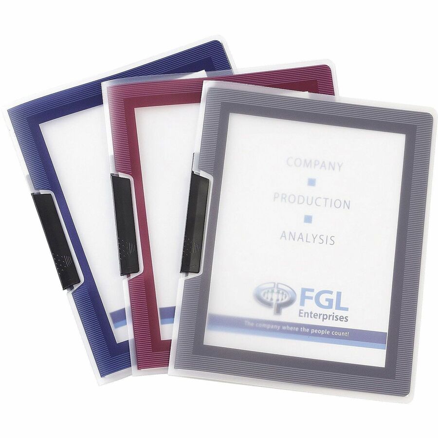 Image of Avery® Swing Clip Report Cover, 9"x11-1/2", 24/BX, AST