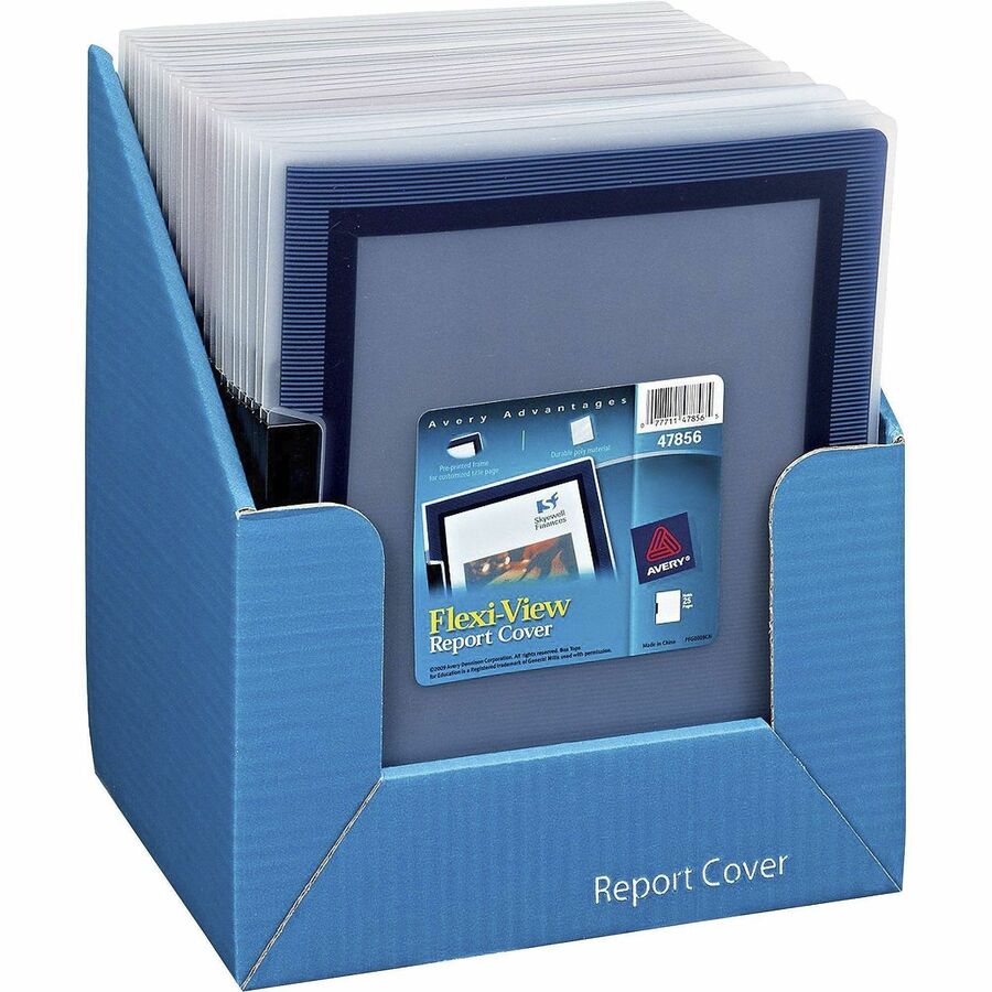 Image of Avery® Swing Clip Report Cover, 9"x11-1/2", 24/BX, AST