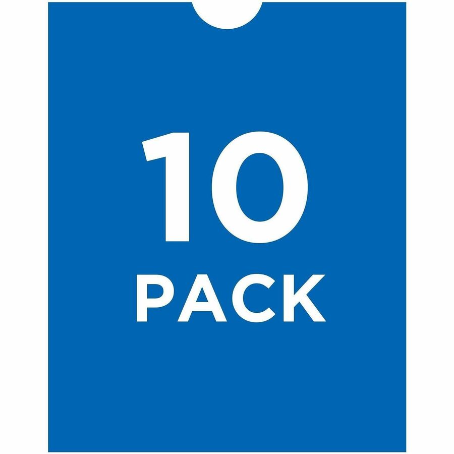 Image of Avery® Top-Load Clear Vinyl Envelopes w/Thumb Notch, 9" x 12", Clear, 10/Pack