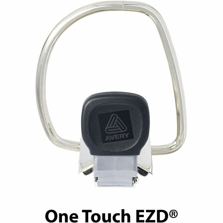 Image of Avery® Heavy-Duty View Binder With Durahinge And One Touch Ezd Rings, 3 Rings, 1" Capacity, 11 X 8.5, White