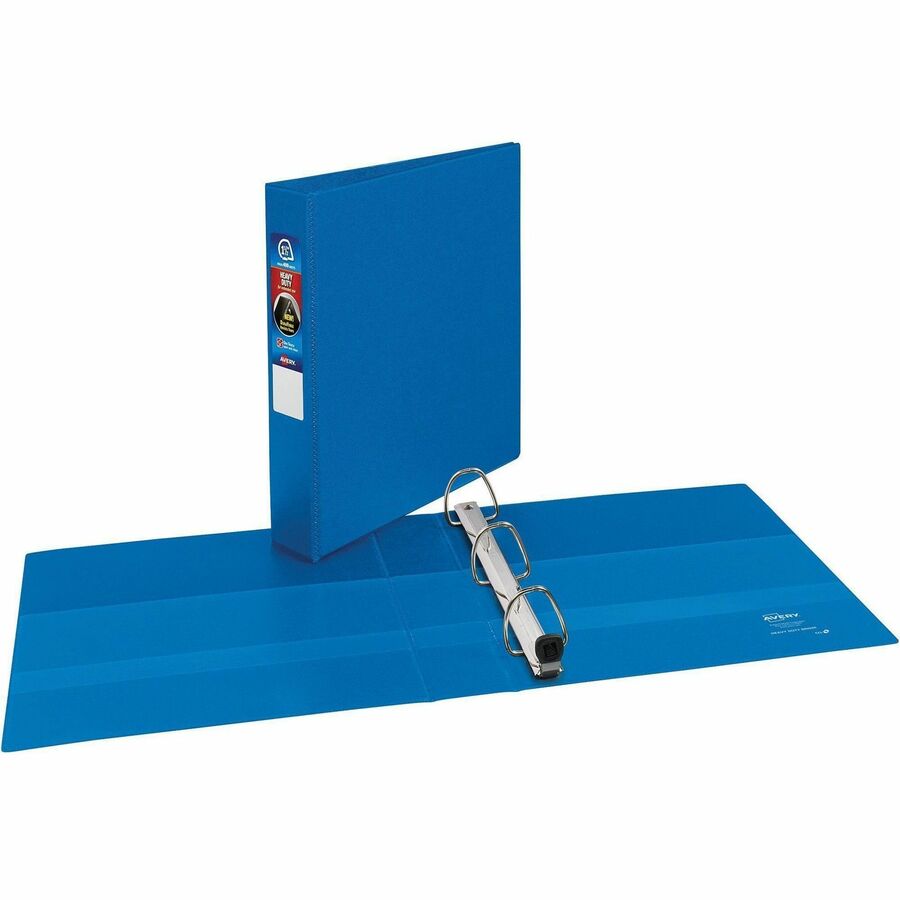Image of Avery® Binder, DuraHinge, 4 Pockets, 1-1/2" Cap, 8-1/2"x11", BE