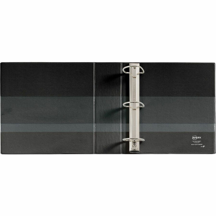 Image of Avery® Heavy-Duty Non-View Binder With Durahinge And Locking One Touch Ezd Rings, 3 Rings, 3" Capacity, 11 X 8.5, Black