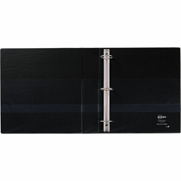 Image of Avery® Heavy-Duty Non-View Binder With Durahinge And One Touch Ezd Rings, 3 Rings, 1.5" Capacity, 11 X 8.5, Black
