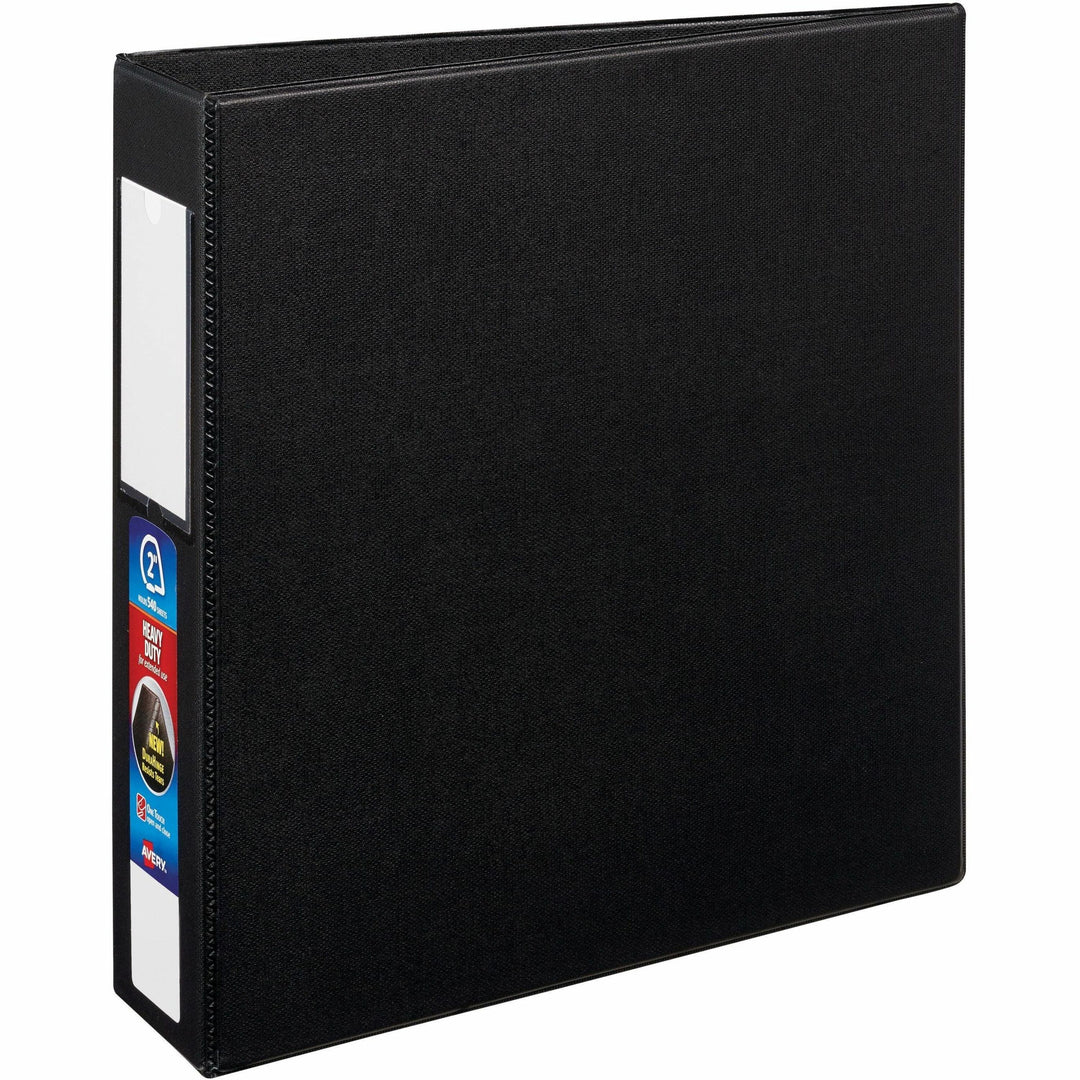 Image of Avery® Heavy-Duty Non-View Binder With Durahinge And One Touch Ezd Rings, 3 Rings, 2" Capacity, 11 X 8.5, Black