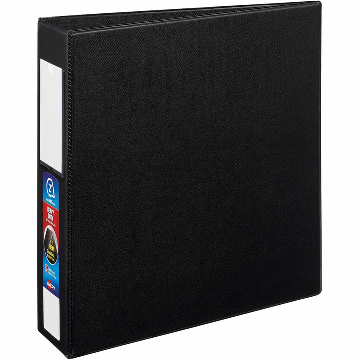 Image of Avery® Heavy-Duty Non-View Binder With Durahinge And One Touch Ezd Rings, 3 Rings, 2" Capacity, 11 X 8.5, Black