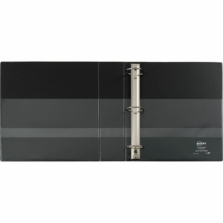 Image of Avery® Heavy-Duty Non-View Binder With Durahinge And One Touch Ezd Rings, 3 Rings, 2" Capacity, 11 X 8.5, Black