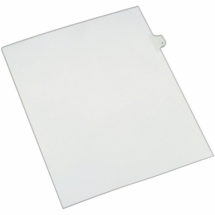 Image of Avery® Index Dividers, Side Tab 7 - 1/25 Cut, 8-1/2"x11", 25/PK, WE