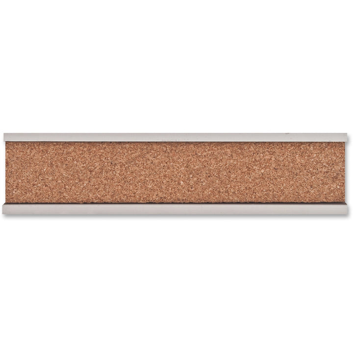Image of Advantus Map Rail, 2"x8', Satin Aluminum
