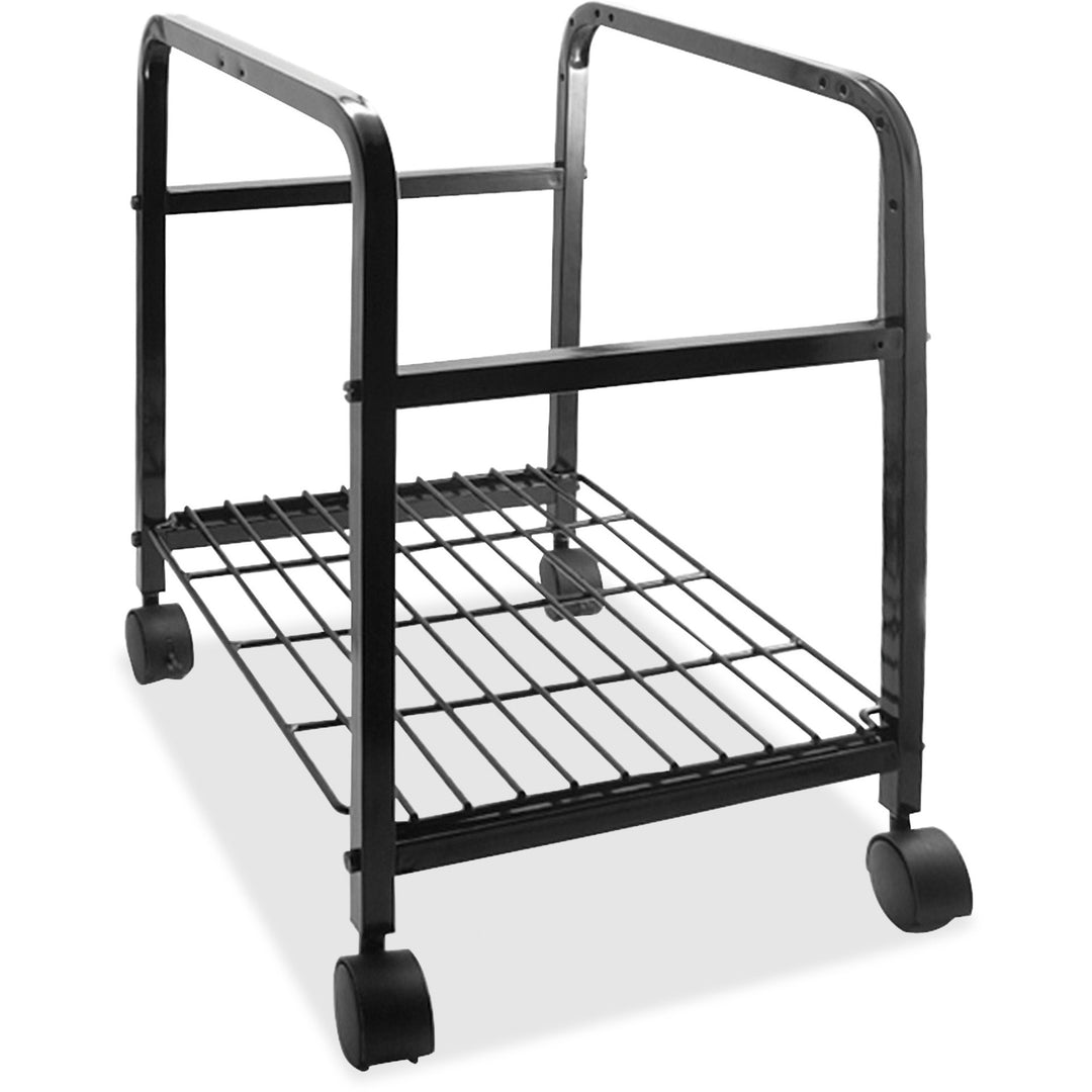 Image of Advantus Heavy-Duty File Shuttle, Metal, 1 Shelf, 17.13" x 14.25" x 20", Black
