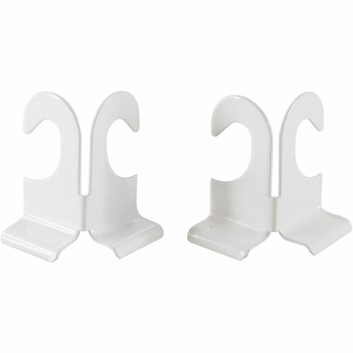 Image of Baumgartens® Suspended Ceiling Hooks, 2" Long, 2/PK, White