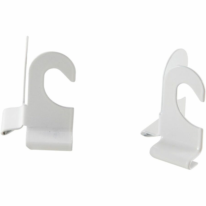 Image of Baumgartens® Suspended Ceiling Hooks, 2" Long, 2/PK, White