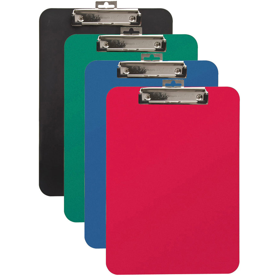 Image of Mobile OPS® Unbreakable Recycled Clipboard, 0.5" Clip Capacity, Holds 8.5 x 11 Sheets, Black