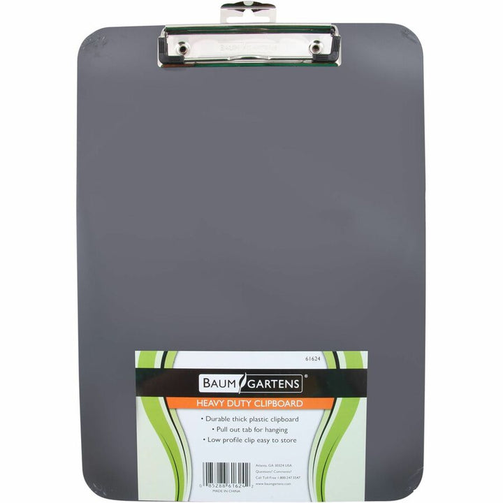 Image of Mobile OPS® Unbreakable Recycled Clipboard, 0.5" Clip Capacity, Holds 8.5 x 11 Sheets, Black