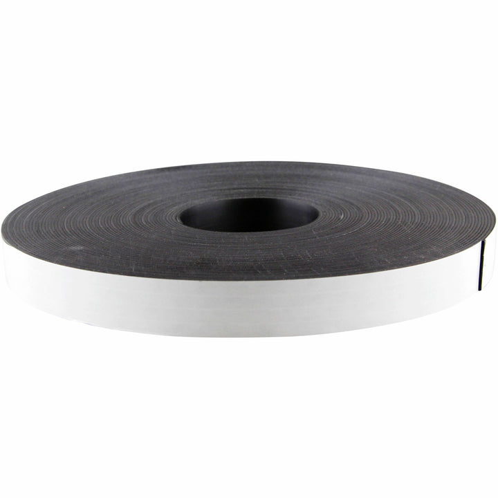 Image of Baumgartens® Adhesive Magnetic Tape, Flexible, 1"x100' Roll, Black