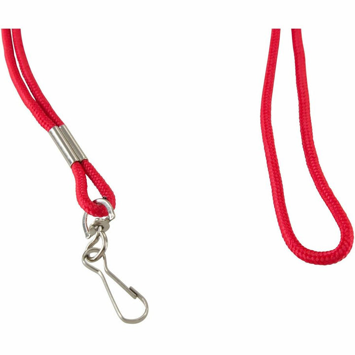 Image of Baumgartens® Standard Lanyard, With Hook, 36" L, Nylon, Red