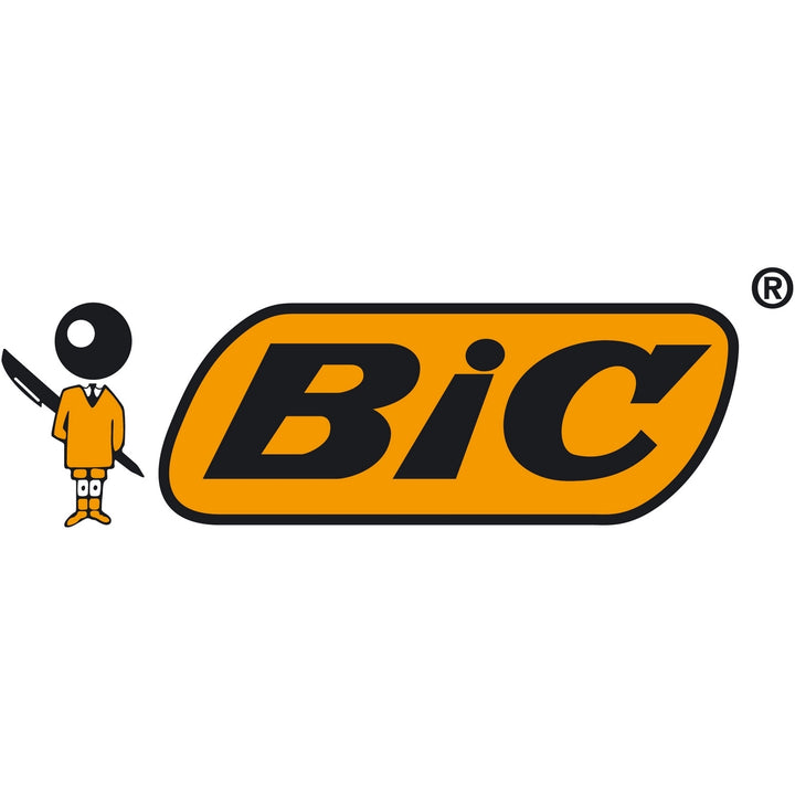 Image of BIC® Gel Pen, Retractable, 0.7mm Point, 2/PK, Black