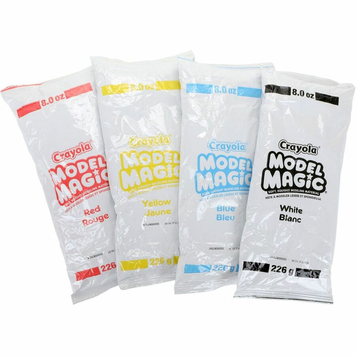 Image of Crayola 57-4415 Model Magic Modeling Material, Clay Craft, 8.50" H x 8.50" W x 5.50" Depth, Assorted, 1 Box