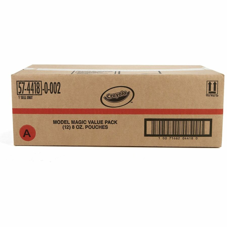 Image of Crayola 57-4418 Model Magic Clay Value Pack, Clay Craft, White, 12 / Box