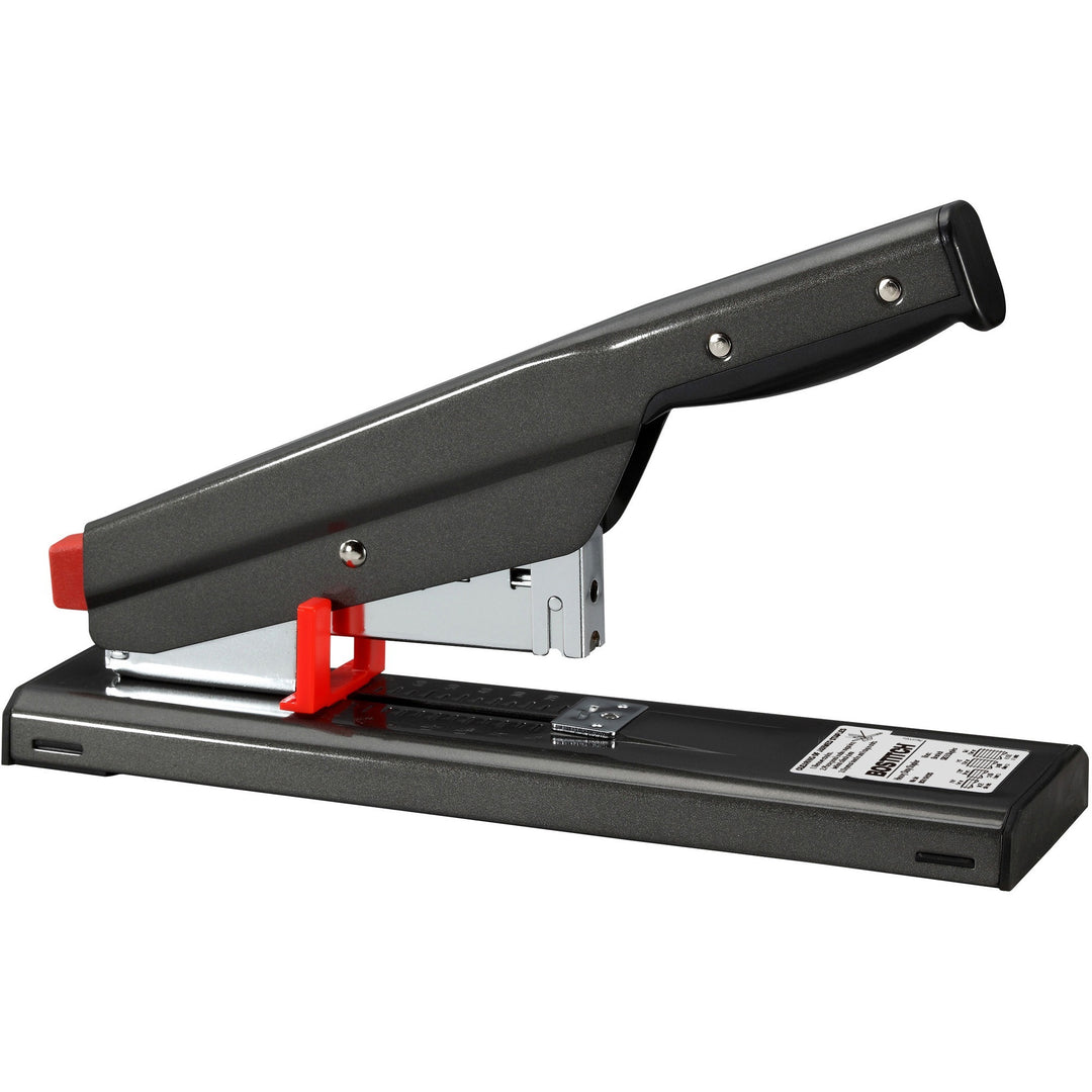 Image of Bostitch® Antimicrobial 130-Sheet Heavy-Duty Stapler, 130-Sheet Capacity, Black