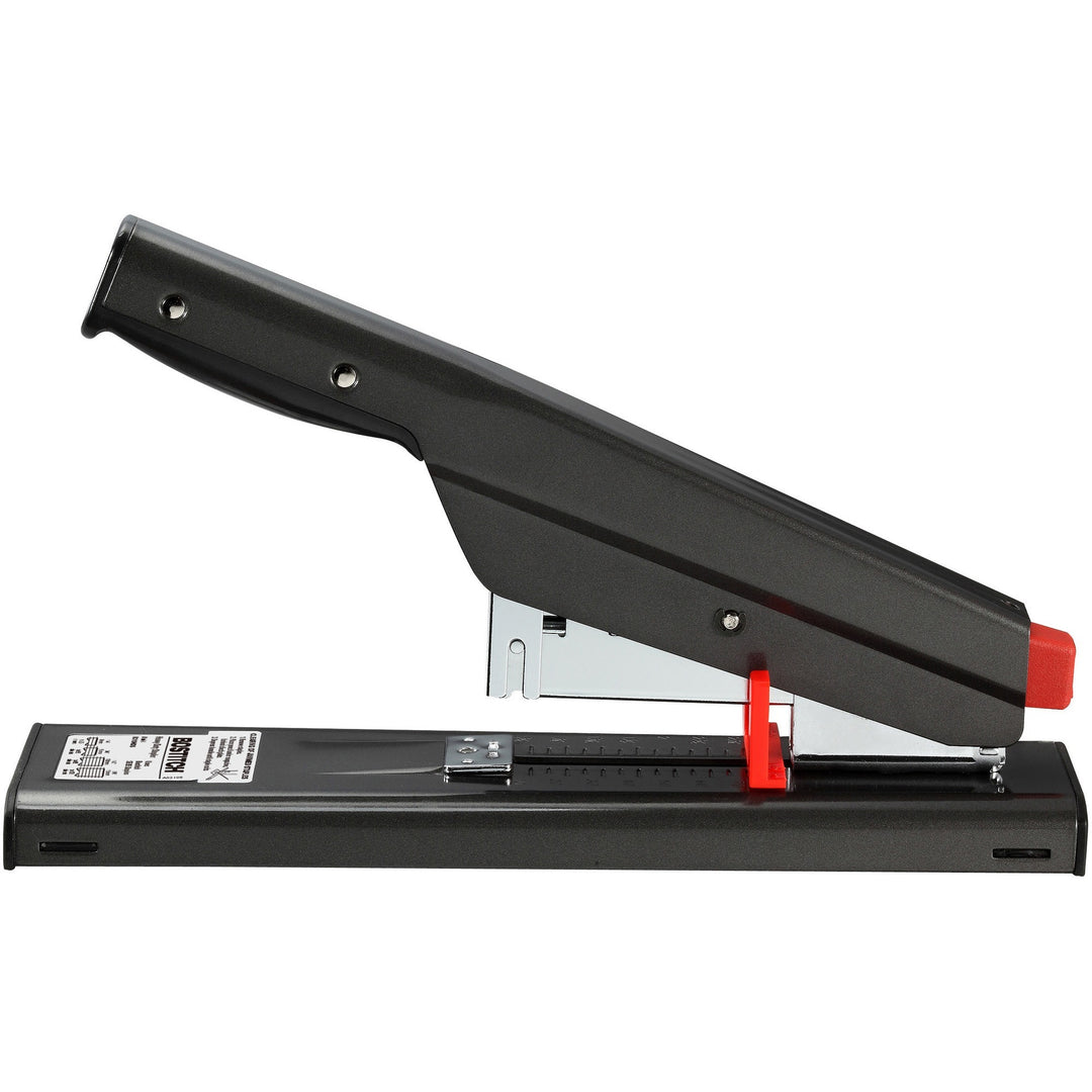 Image of Bostitch® Antimicrobial 130-Sheet Heavy-Duty Stapler, 130-Sheet Capacity, Black