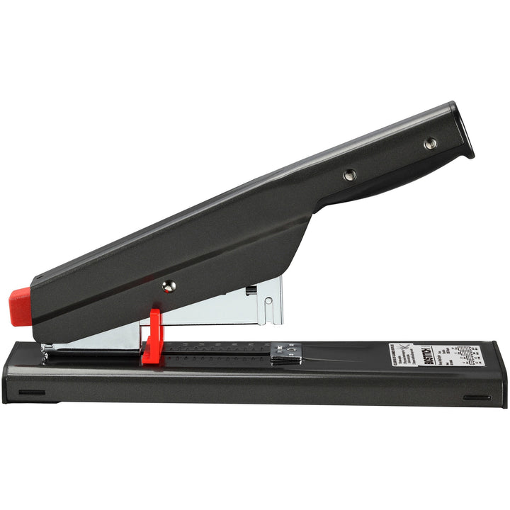 Image of Bostitch® Antimicrobial 130-Sheet Heavy-Duty Stapler, 130-Sheet Capacity, Black