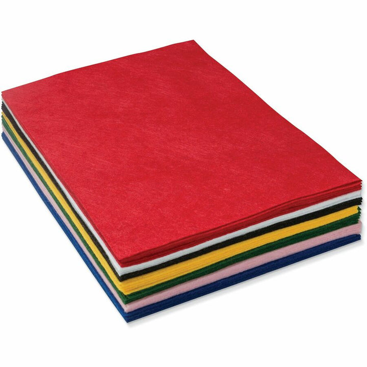 Image of Creativity Street 3904 One Pound Felt Sheets, 30 Piece(s), 9" W x 12" Length, Assorted, 1 Pack