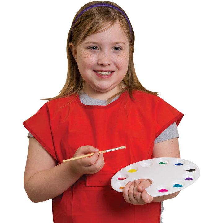 Image of Creativity Street 5172 Preschool Brush Set, Wood Handle, Nickel Plated Ferrule, 24 / Set