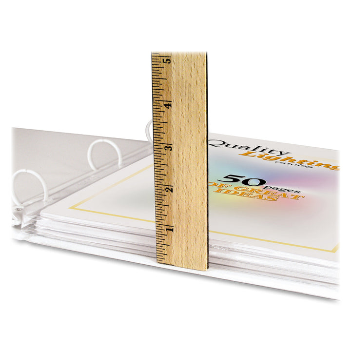 Image of C-Line® High Capacity Polypropylene Sheet Protectors, Clear, 50", 11 x 8.5, 25/BX