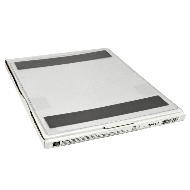 Image of C-Line® Magnetic Shop Ticket Holders, Super Heavyweight, 50 Sheets, 9 x 12, 15/Box
