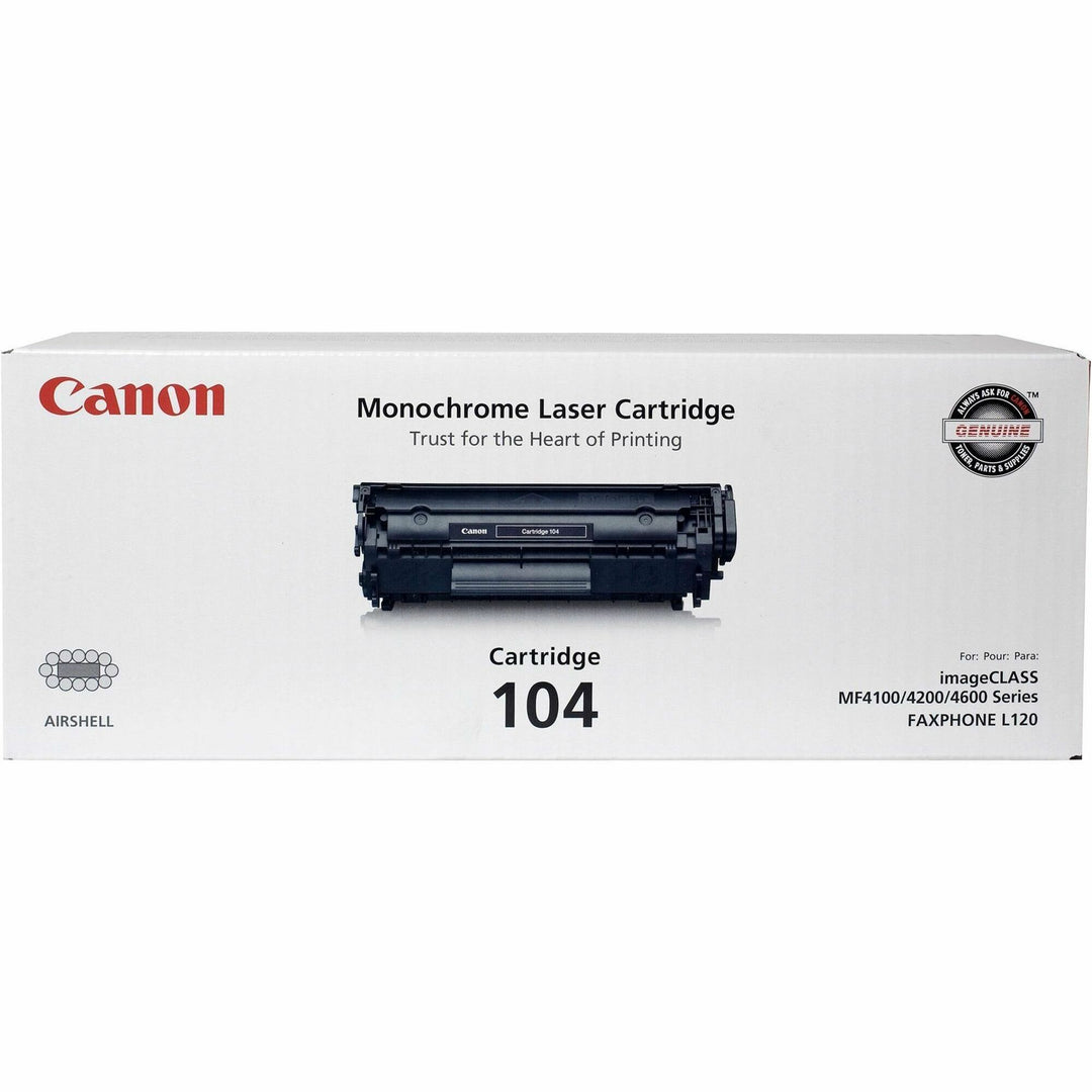 Image of Canon CARTRIDGE104 Cartridge 104 Toner Cartridge, 2000 Pages, 1 Each