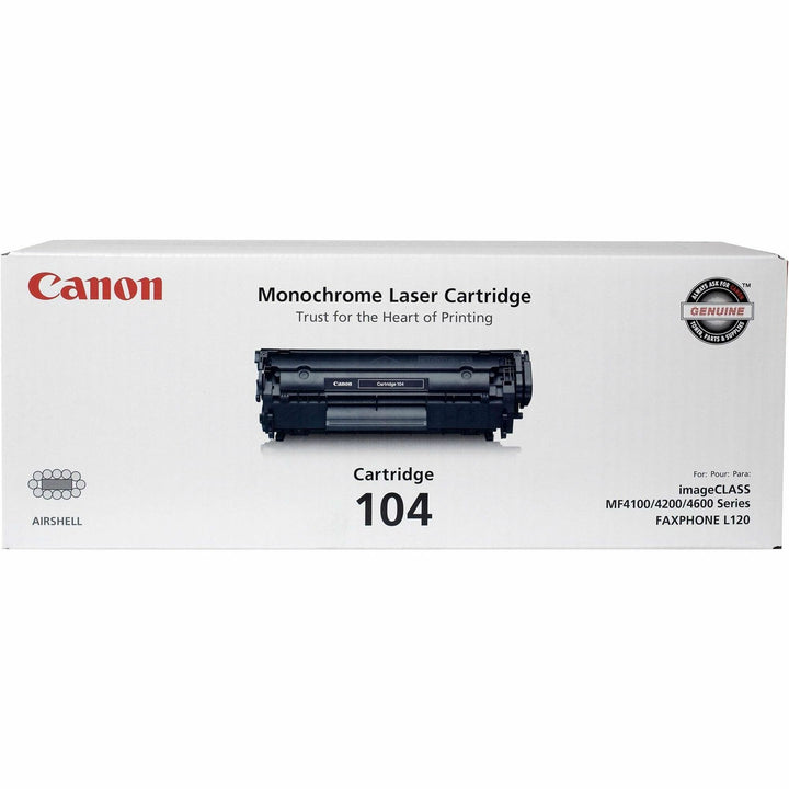 Image of Canon CARTRIDGE104 Cartridge 104 Toner Cartridge, 2000 Pages, 1 Each