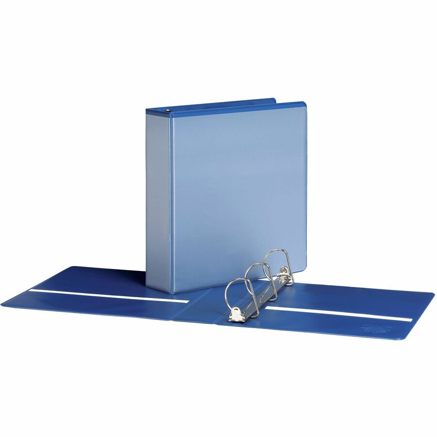 Image of Cardinal® Clearvue Binder, D-Ring, 2" Capacity, 11"x8-1/2", Blue