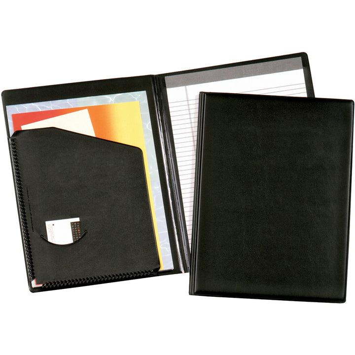 Image of Cardinal® Pad Holder, Letter Pad Holder, 9-1/2"x1/2"x12-1/2", Black