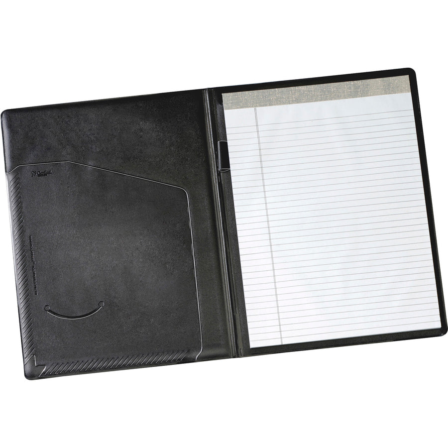 Image of Cardinal® Pad Holder, Letter Pad Holder, 9-1/2"x1/2"x12-1/2", Black