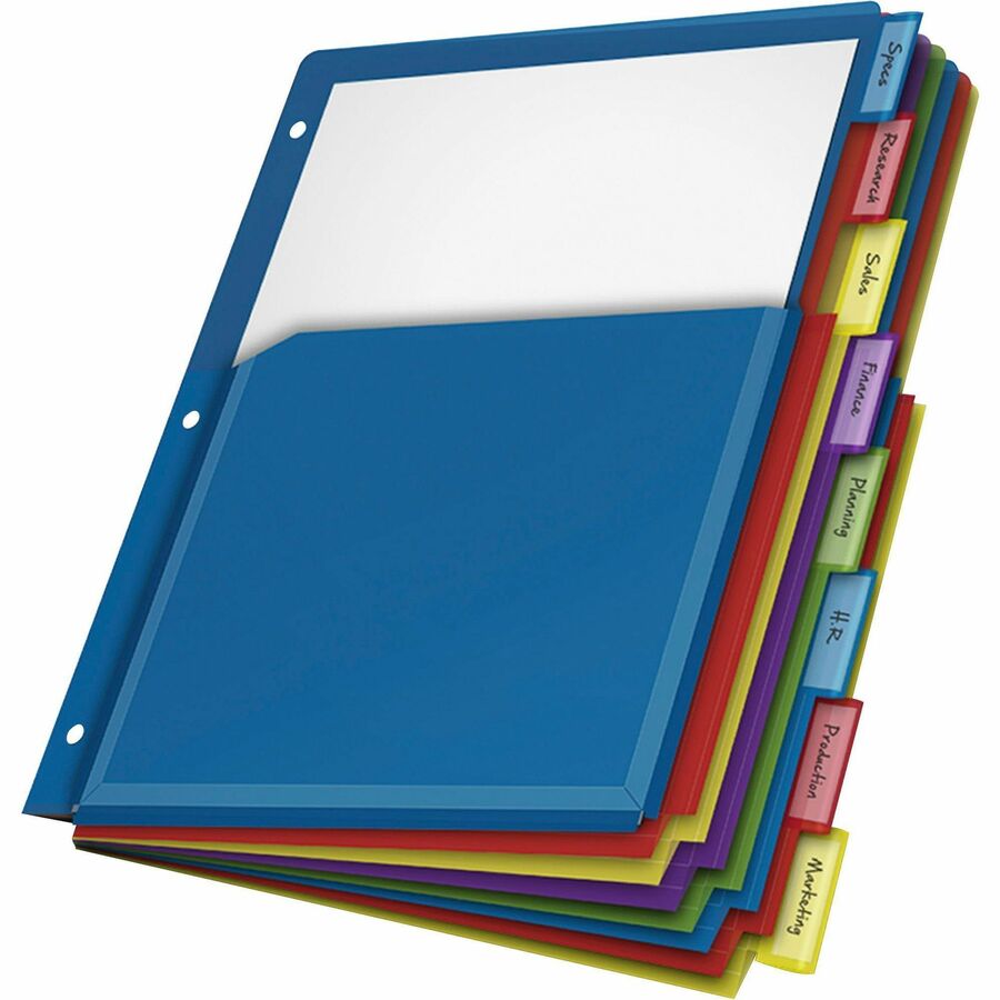 Image of Cardinal® 84013 Expanding Pocket Poly Divider