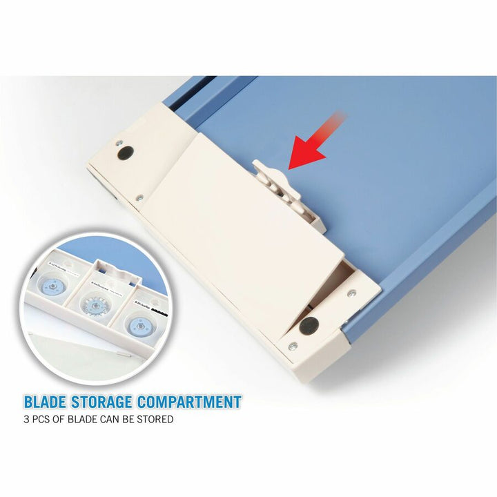 Image of Carl Mfg Rotary Trimmer,18", 10 Sht Cap., 10-1/4"x18"x3/4", GY