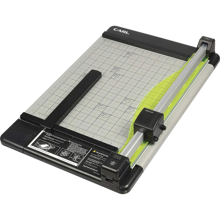 Image of Carl Mfg Hvy-Duty Paper Trimmer, 15", 36 Sht Cap.,14"x15-1/4"x3/4",GY