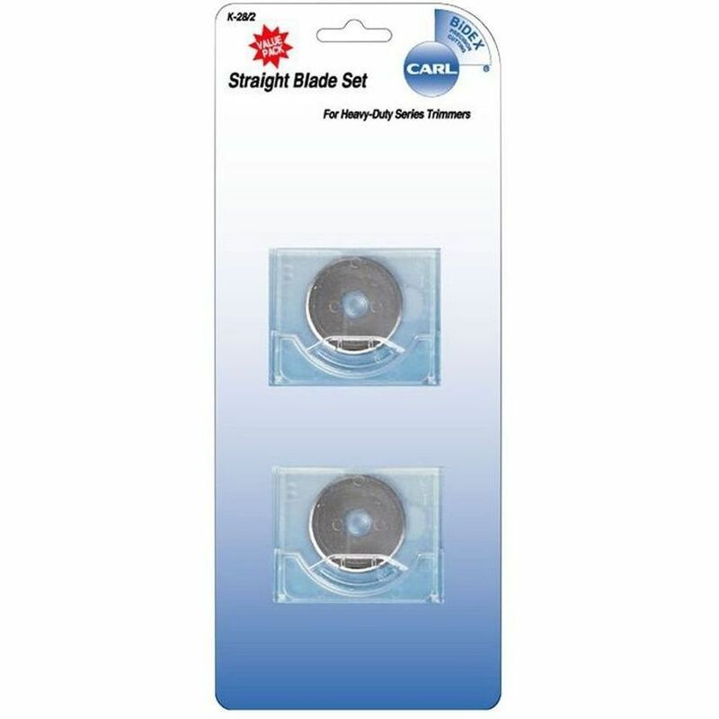 Image of Carl Mfg Replacement Straight Blade Set,f/ DC-210/220/238, Silver