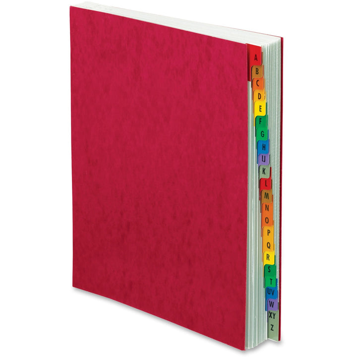 Image of Pendaflex® Expanding Desk File, 23 Dividers, Alpha Index, Letter Size, Red Cover