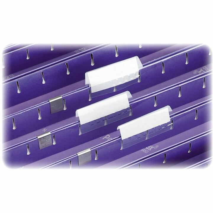 Image of Pendaflex® Blank Inserts For Hanging File Folders, Compatible with 42 Series Tabs, 1/5-Cut, White, 2" Wide, 100/Pack