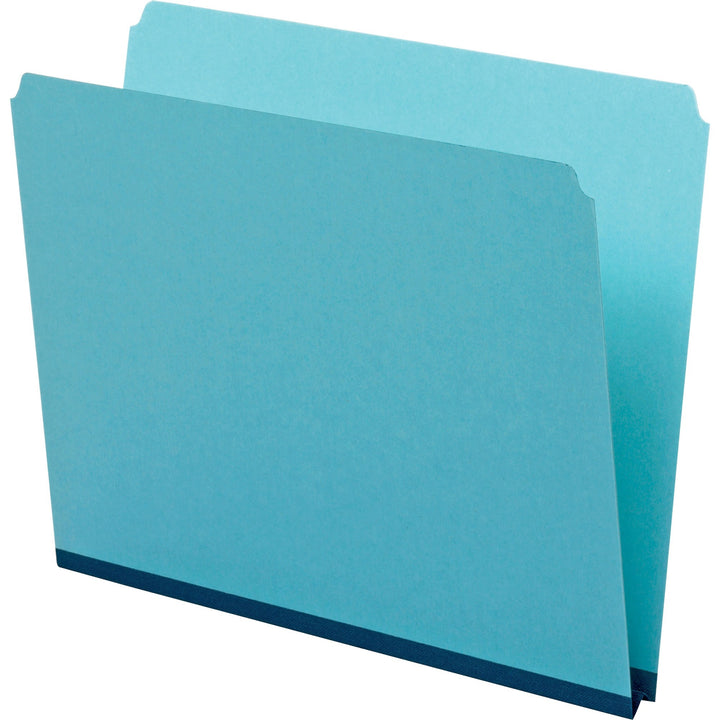 Image of Pendaflex® Pressboard Expanding File Folders, Straight Tabs, Letter Size, 1" Expansion, Blue, 25/Box